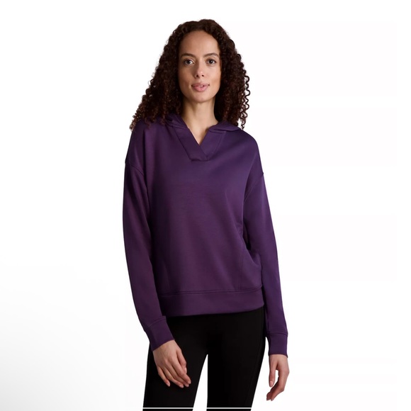 GAIAM Tops - Gaiam cloud hoodie lavender size large